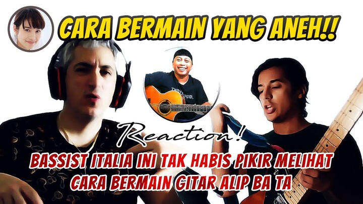 Baru Beberapa Nada Lagu Daerah ini Diklaim Sebagai Lagu Negaranya❗ Reaksi Bassist Italy - Alip Ba Ta