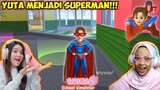 Reaksi Ani Nurhayani & Nafisa Fidela YUTA MENJADI SUPERHERO SUPERMAN DIKOTA SAKURA | SSS Indonesia