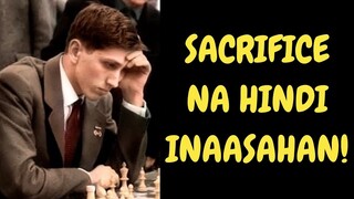 GRABETIOUS NA SACRIFICE! Robert James Fischer World Champion Notable Game
