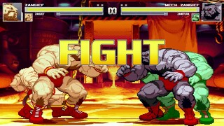 AN Mugen #296: Zangief & Poc Zangief VS Mech Zangief & Zangyura