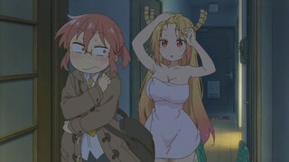 Kobayashi and Thoru (yuri moment) #1「Kobayashi-san Chi no Maid Dragon」