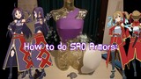 SAO Cosplay - How to make Yuuki's Armor (ITA)