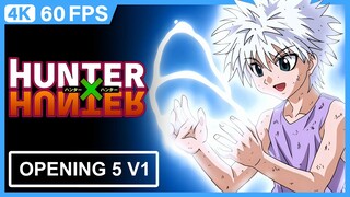 Hunter X Hunter Opening 5 V1 | Creditless | 4K 60FPS AI Remastered