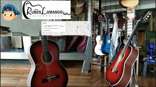 Nylon Guitar Matt Finish Red