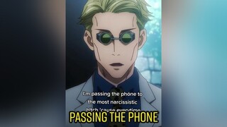 Phone just there like 👁👄👁 jujutsukaisen anime fypシ nanami gojousatoru itadoriyuuji megumi nobara