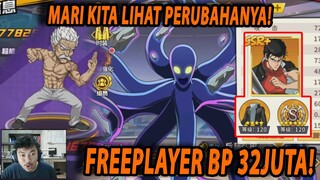 🔥🔥FREEPLAYER BP 32JUTA [KEEPSHAKENYA TERATUR] - ONE PUNCH MAN:The Strongest