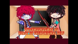 Uppermoons swap Au ✨REACT✨ to their original selves// demon slayer//