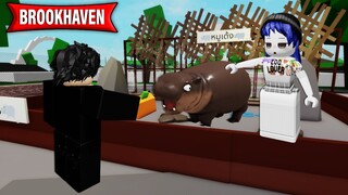 สร้างฟาร์มหมูเด้งใน Brookhaven! | Roblox 🏡 Farm Moodeng Brookhaven