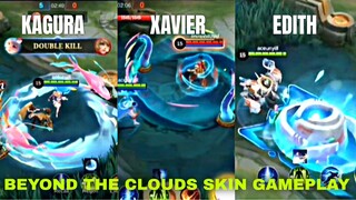 BEYOND THE CLOUDS SKIN GAMEPLAY MLBB