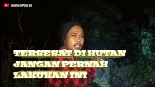 SEREM BANGET HANTU KAKE SUGIONO|di samperin malah ngejar pake parang kake nya