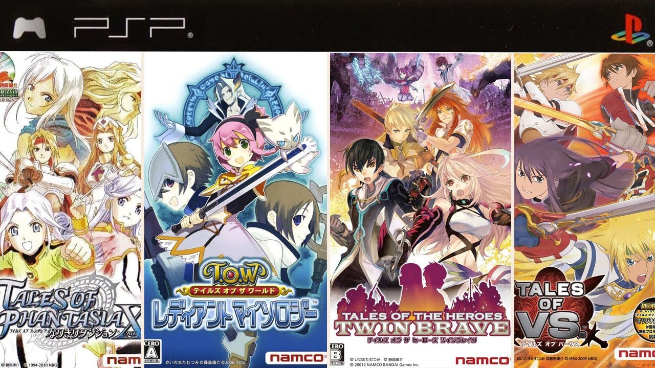 Tales of Games for PSP - Bilibili