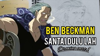 Nontonin besti gelud pasti menang | Ben Beckman Drawing part 1