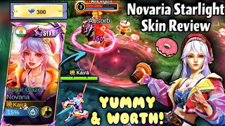 REVIEW NOVARIA STARLIGHT!🍰 YUMMY SKIN🍩🎂🧁🍨🍧🍦