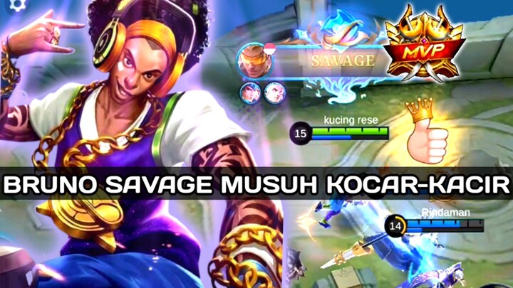 BRUNO 'SAVAGE' MUSUH KOCAR-KACIR !!!