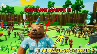 BERUANG INI NEKAT MABUK DALAM PESTA ANAK ANAK !!! - Drunken Dad Simulator