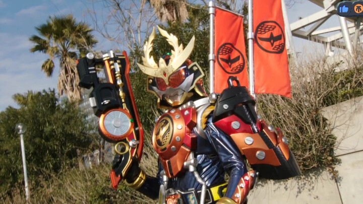 Masked Rider Gaim TV version of silly orange's DJ gun is the real happiness