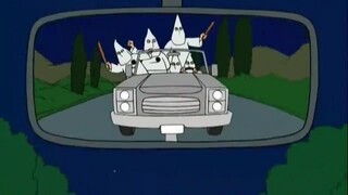 The first time Peter met Cleveland, he was chased by the KKK