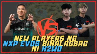 NEW PLAYERS NG NEXPLAY EVOS DINUROG NI H2WO SA RANK GAME