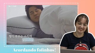 REAGINDO À 'BTS ACORDANDO FOFINHOS' #SEMANABTS