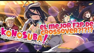 Konosuba Fantastic Days! | Showcase Albedo 4 ⭐ ( collab ) ¿será el mejor F2P todos?