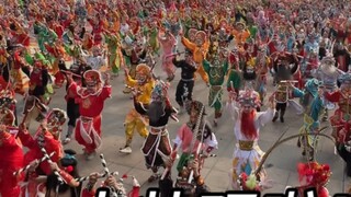 Sangat mengejutkan! Lagu Cina Inggris, menari di Shantou! Parade Pertunjukan Yingge Festival Musim S