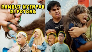 GAK NYANGKA ! INI YANG TERJADI JIKA RAMBUT NYEKNYOK DIPOTONG