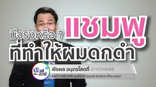 ชัวร์ก่อนแชร์ : แชมพูที่ทำให้ผมดกดำมีจริงหรือ ?