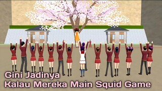 ALICE MEGAN & FRIENDS [MAIN SQUID GAME 🤣] || SAKURA SCHOOL SIMULATOR