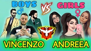 Total Destruction!! | Boys Vs Girls | Vincenzo Team Vs Andreea Team