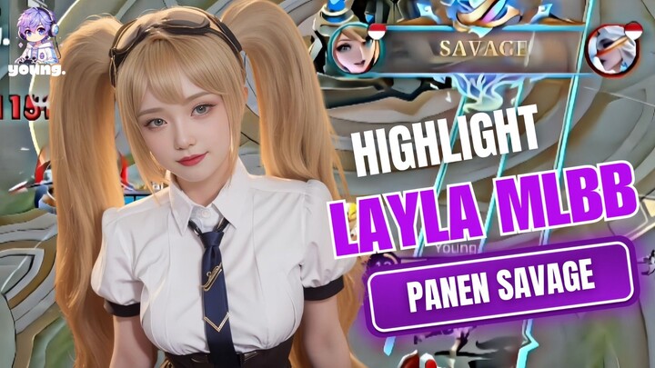 GA PERLU LATEGAME LAYLA BISA KUAT BEGINI!