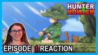 BEGINNING OF AN ADVENTURE! Hunter x Hunter Episode 1 Reaction