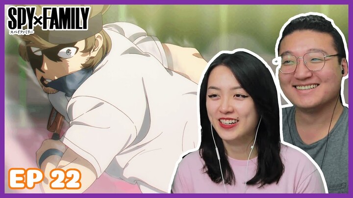 LOID AND FIONA JOIN A TENNIS COMPETITION | Spy x Family Episode 22 Couples Reaction & Discussion