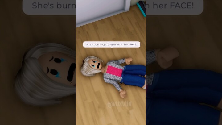 HIS MOM WAS MEAN TO HIS GIRLFRIEND IN ROBLOX UNTIL THIS HAPPENED..😥😲 #shorts