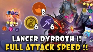 DYRROTH PRINCE LANCER !! AUTO SLAUGHTER !! MAGIC CHESS MOBILE LEGENDS