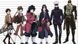 Height competition! How tall is your favarite character?