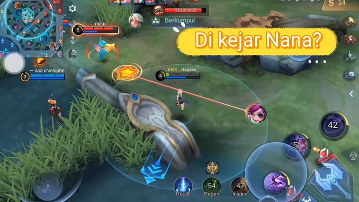 MOBILE LEGENDS : Dikejar NanA