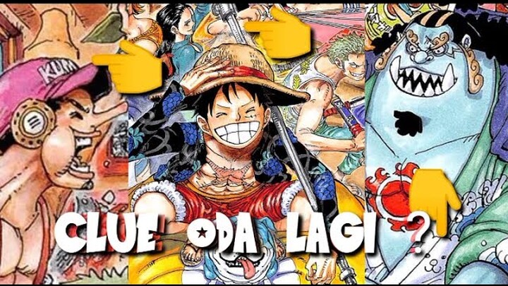 CLUE ODA TENTANG KUMA DI COLOR SPREAD ONE PIECE Ch.997 dan Ch.992