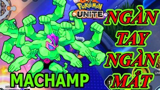 POKEMON UNITE - Tướng Đấu Sĩ Đấm Liên Hoàn Như LUFFY Pokemon Machamp Liên Quân Top Game Android Ios