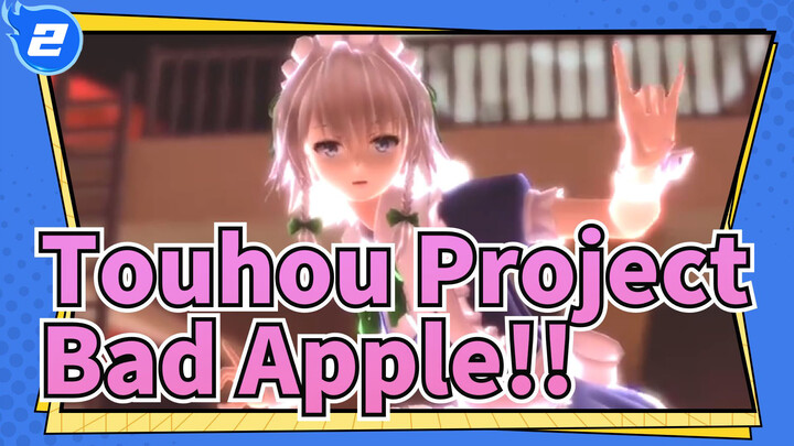 [Touhou Project/MMD/1080P] 'Bad Apple!!' (38 nhân vật của game)_2