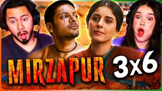 MIRZAPUR 3x6 "Bhasmasur" Reaction! | Ali Fazal | Pankaj Tripathi | Shweta Tripathi