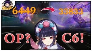 GENSHIN IMPACT: Yun Jin C6 is OP!? | 😲الفرق خوررررافي!؟