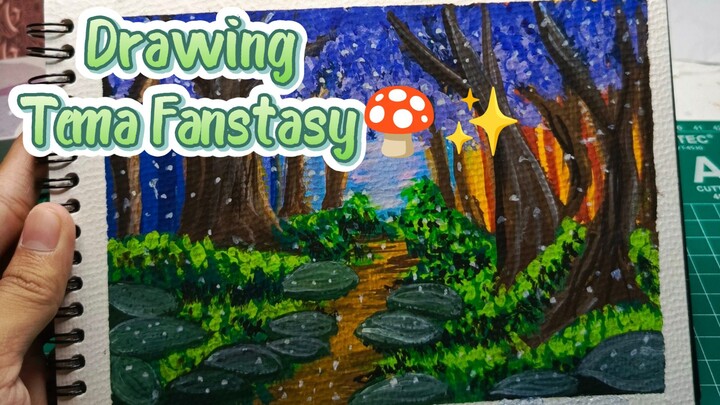 Lukis Pemandangan Fantasy/Isekai🍄✨