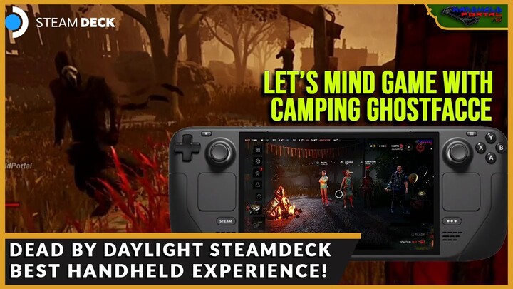 CATCH ME IF YOU CAN GHOSTFACE! DEAD BY DAYLIGHT ON STEAMDECK