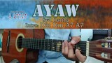 Ayaw - Syd Hartha - Guitar Chords