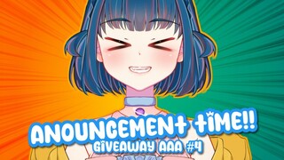 GIVEAWAY SESI TERAKHIR!!! Follow dan Menangkan Hadiahnya!!! [Aria Galaksia]