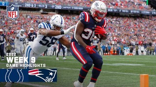 Indianapolis Colts vs. New England Patriots | 2022 Week 9 Game Highlights