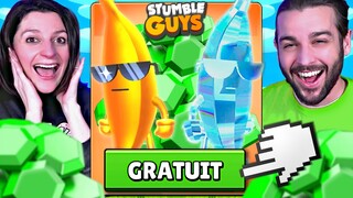 SKIN SPECIAL DIAMANT GRATUIT ET GEMMES GRATUITES SUR STUMBLE GUYS !