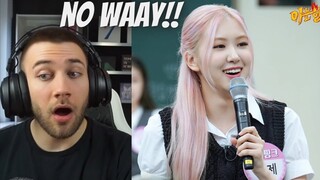 ROSÉ SINGS WAKA WAKA BY SHAKIRA 😮 BLACKPINK ON KNOWING BROS - REACTION