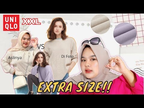 Review Sweater Uniqlo Waffle Jumbo XXL EXTRA SIZE