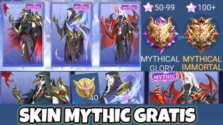 CARA DAPATIN SKIN MYTHIC FARAMIS GRATIS ! DAN MYTHIC IMMORTAL TERBARU, RANK PALING TINGGI